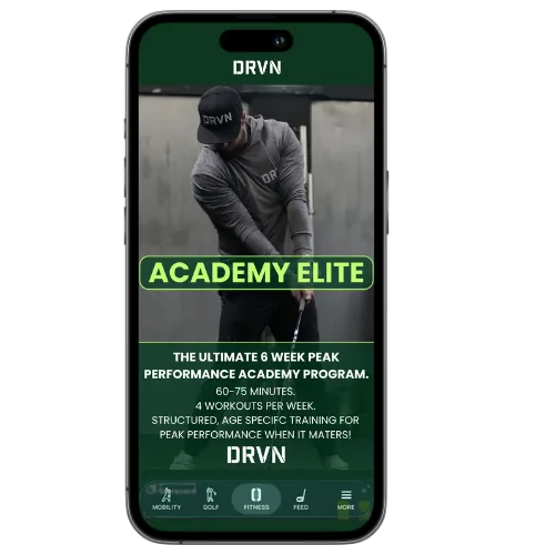 Academy Elite program in the DRVN App