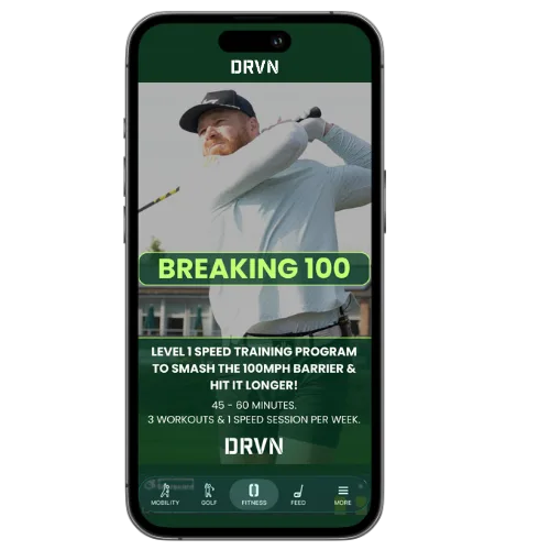Breaking 100 program in the DRVN App