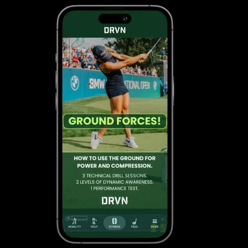 Ground Forces program in the DRVN App