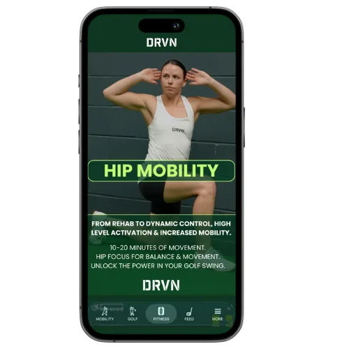 Hip Mobility program in the DRVN App