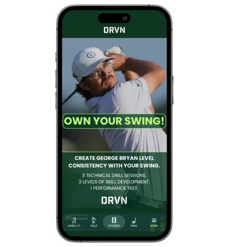 Own Your Swing program in the DRVN App