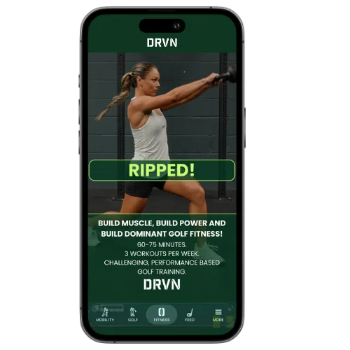 Ripped program in the DRVN App