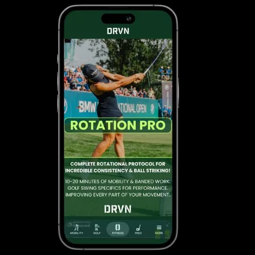 Rotation Pro program in the DRVN App