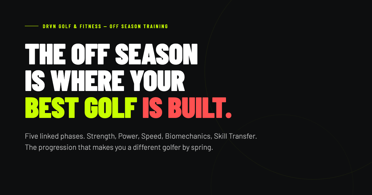 DRVN — The Off Season Is Where Your Best Golf Is Built